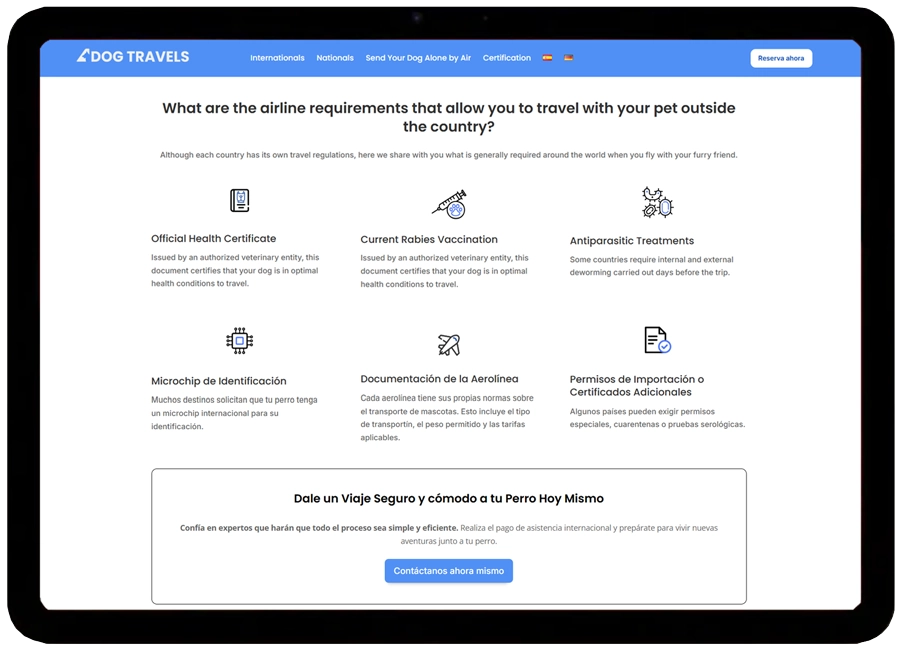 dogs-travels-agency-web-design