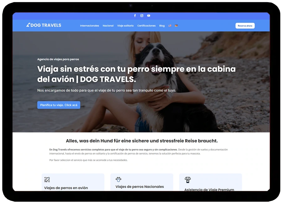 travelsagency-web-design